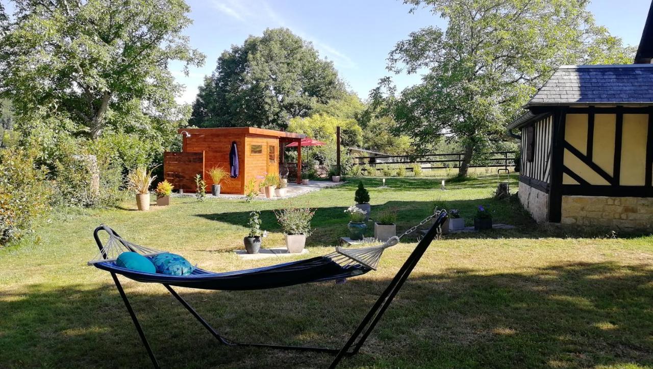 Le Cottage Du Coudray, Gite Avec Chalet Sauna La Fresnaie-Fayel Ngoại thất bức ảnh